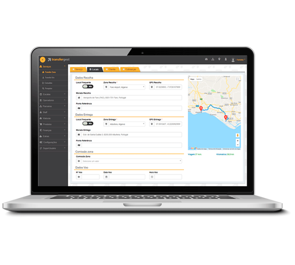 Software Gestão de Parceiros Turísticos